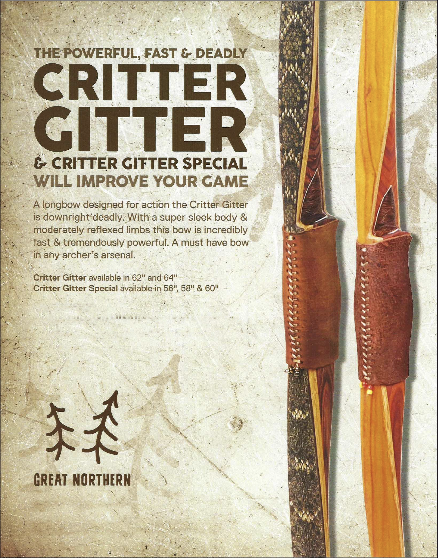 Great Northern Critter Gitter Longbow
