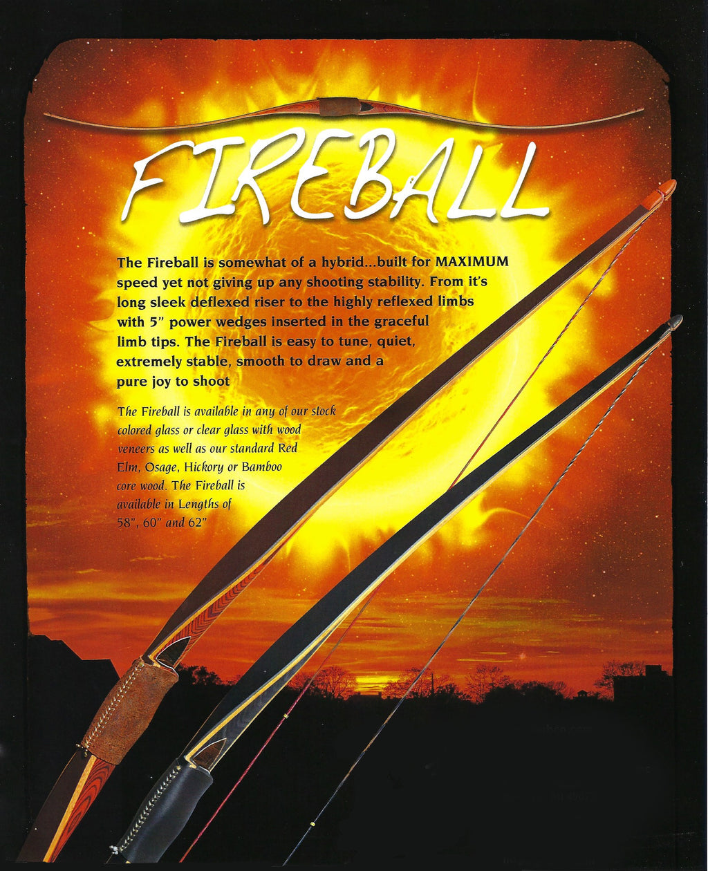 Great Northern Fireball Longbow