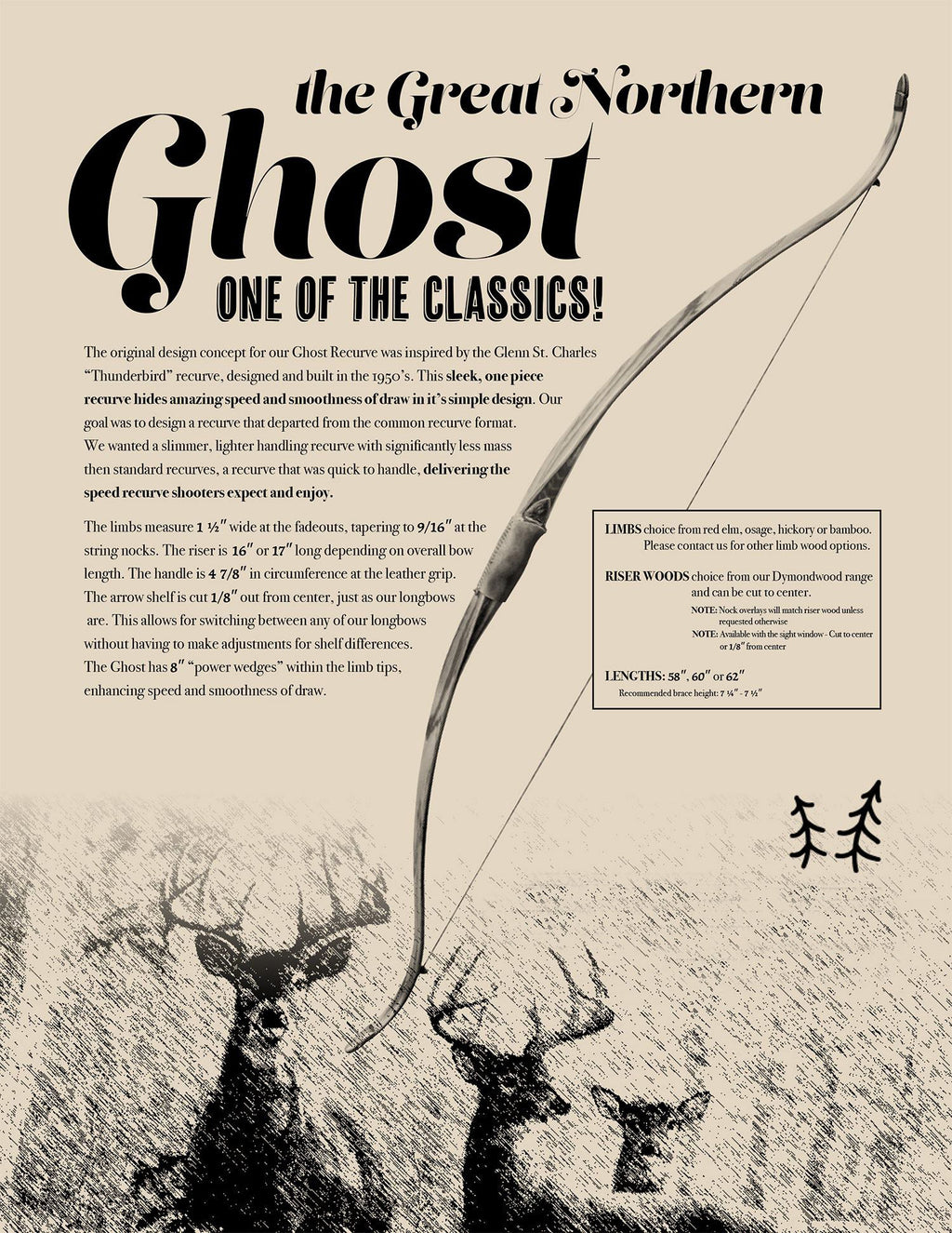 Great Northern Ghost Recurve