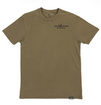 Great Northern/Origin Core T-Shirt OD Green/Flag - Size Large
